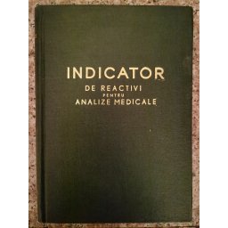 Indicator De Reactivi Pentru Analize Medicale - Al. Theodorescu, Radu Cancer