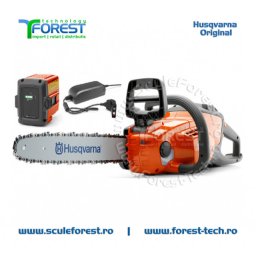 Drujba cu acumulator Husqvarna 120i LI-Ion sina (lama) 30cm + baterie + incarcator SculeForest.ro