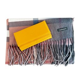 Cadou Glamour Esarfa Casmir si Portofel Piele Naturala