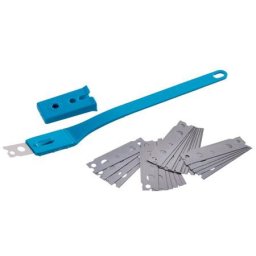 Cutter Crestare Paine cu Lama Fixa Neteda L 1.5 cm si 25 Lame Rezerva