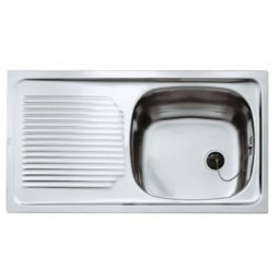 Chiuveta Bucatarie Reversibila TEKA Universal E/800.440 1B 1D, Incorporabila, Inox Microtexturat