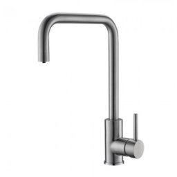 Baterie bucatarie cu 3 cai Alveus DUAL Inox