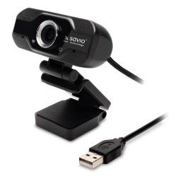 Camera web SAVIO FULLHD Webcam with microphone CAK-01