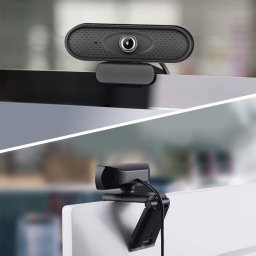 Camera web USB Nano RS RS680 HD 1080P (1920x1080) webcam with built-in microphone,