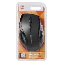 Mouse Accura MM-295 negru 1600 dpi