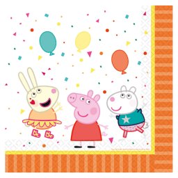 Set 16 servetele hartie Peppa Pig 33 x 33 cm