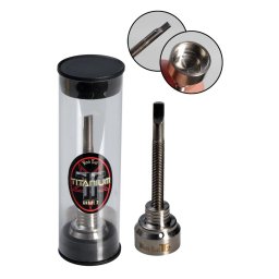 Capac Carb Cap Dabber concentrate mini BL T2 Titanium in Cutie