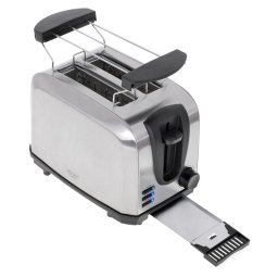 Prajitor de paine AD 3222 2 felii 1000W Argintiu