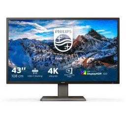 Monitor LED 439P1/00 LED 108 cm 42.5" 3840 x 2160 pixels 4K Ultra HD Black