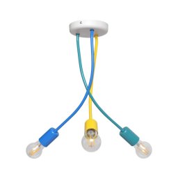 Lustră copii pe tijă HARVARD 3xE27/15W/230V