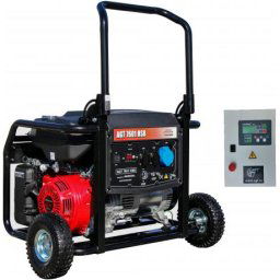 AGT7601HSBETTL+AT408 Generator de curent monofazat cu panou de automatizare ,putere 6,6 kVA , rezervor 28 l