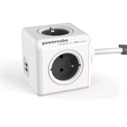 Prelungitor Allocacoc PowerCube Extended USB E(FR), 1.5m power extension 4 AC outlet(s)