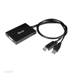 Adaptor DisplayPort la DVI-D Dual Link CAC-1010, HDCP activat, M/F, activ