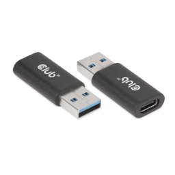 CLUB 3D CAC-1525 USB 3.2 Gen1 Type A to USB 3.2 Gen1 Type C Adapter M/F