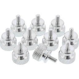 Set 10 buc suruburi din aluminiu pentru carcasa PC, InLine 77770