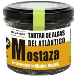Tartar de alge cu mustar bio 100g Algamar