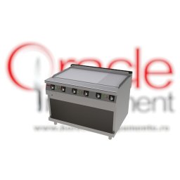 Fry top electric cu suprafață netedă/ striată, Jemi