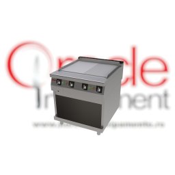 Fry top electric cu suprafață netedă/ striată, Jemi
