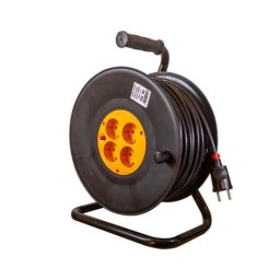 Prelungitor electric industrial, pe tambur, 3x1.5 mm², IP20, 30 m, Gelux GartenVIP DiyLine