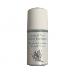 Deodorant roll on 100% natural cu lamaie si aloe, Odylique by Essential Care, 50 ml