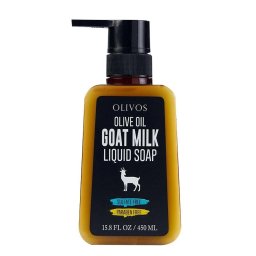 Sapun lichid cu lapte de capra si ulei de masline, Olivos, 450 ml