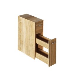 Dulap 2 sertare mdf stejar sonoma Natali 20x45x61 cm