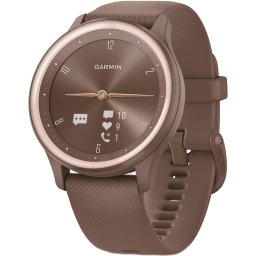 Ceas Smartwatch Garmin Vivomove Sport, 40 mm, Cocoa