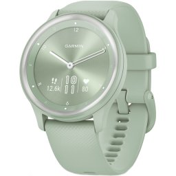Ceas Smartwatch Garmin Vivomove Sport, 40 mm, Cool Mint