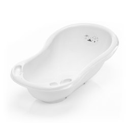 Cadita bebe Moon cu scurgere si sistem anti-alunecare, 84 cm