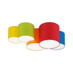 Plafonieră pentru copii MONA KIDS 5xE27/15W/230V