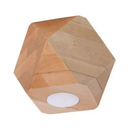 Plafonieră WOODY 1xGU10/40W/230V Sollux SL.1009