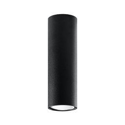 Spot LAGOS 1xGU10/40W/230V 20 cm negru Sollux SL.1001