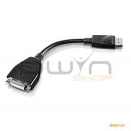 LENOVO Cablu adaptor video DisplayPort to Single-Link DVI-D