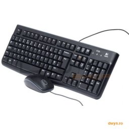 Wired KIT Logitech 'MK120' Desktop Kit, 'B110' Mouse, USB, black '920-002563'