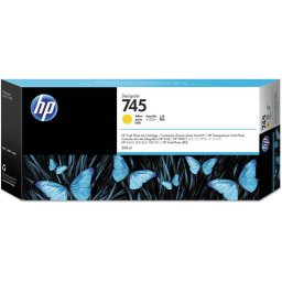HP Cartus cerneala F9K02A (745) original 300ml, Galben