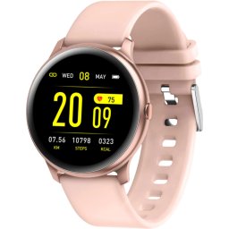 Smartwatch Maxcom FW32 Neon, bratara silicon, Roz