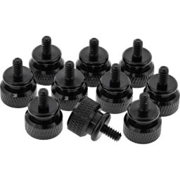 Set 10 suruburi din aluminiu pentru carcasa PC, InLine 77770S