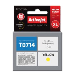 Activejet AEB-714 ink for Epson printer, Epson T0714, T0894 replacement; Supreme; 15 ml; yellow