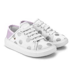 Pantofi Fete Bibi Glam Alb/Astral