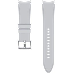 Curea smartwatch Samsung Sport Band pentru Galaxy Watch 4/4 Classic 20mm M/L, Silver