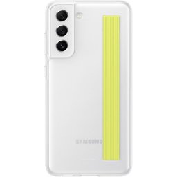Husa Protectie Spate Samsung EF-XG990CWEGWW pentru Samsung Galay S21 FE (Alb)