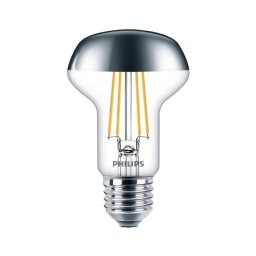 Bec LED cu cap sferic oglindit Philips DECO E27/4W/230V 2700K