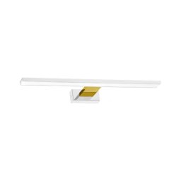 Corp de iluminat LED pentru oglindă de baie SHINE, 13,8 W, 230 V, 60 cm, IP44, alb/auriu