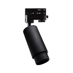 Spot pentru sistem de șină trifazic MICA 1xGU10/25W/230V negru