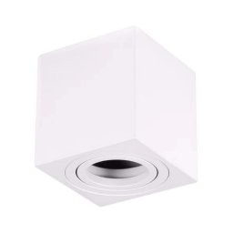 Spot BIMA 1xGU10/25W/230V pătrat alb