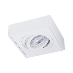 Plafonier NUSA 1xGU5,3/MR16/50W/12V pătrat alb