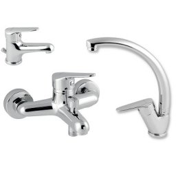 Set 3 Baterii IRIS NEW, bucatarie. lavoar, cada