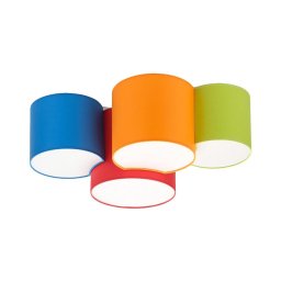 Plafonieră pentru copii MONA KIDS 4xE27/15W/230V