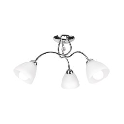 Lustră aplicată MIRANDA 3xE27/60W/230V crom lucios