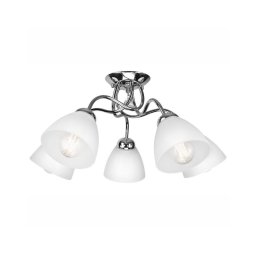 Lampă de perete MIRANDA 5xE27/60W/230V crom lucios